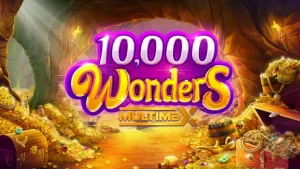 Tampilan visual slot 10,000 Wonders Multimax yang memukau