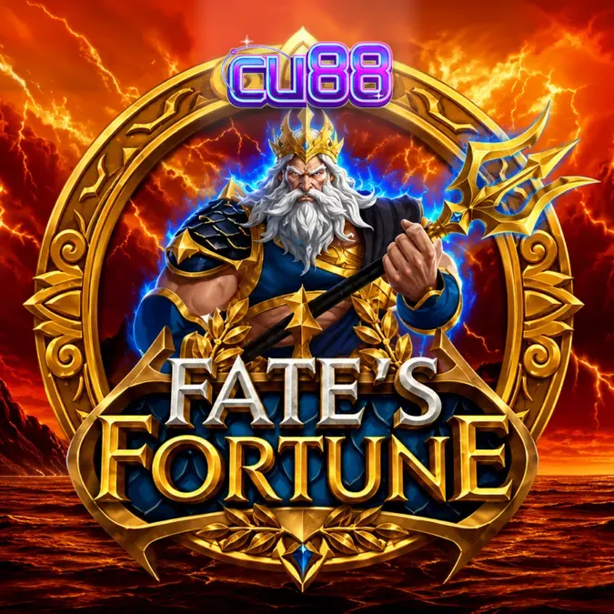 Tampilan visual slot Fate’s Fortune dengan tema mitologi Yunani